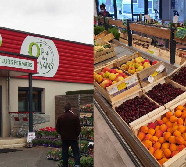 magasin "O’Pré des Paysans" à Blois